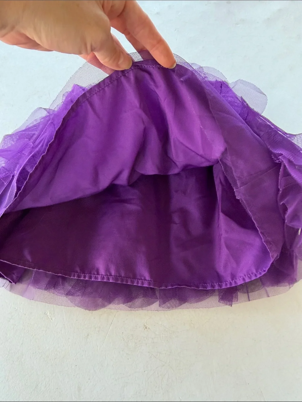 GAPKIDS Vibrant Purple Ruffle Tulle Skirt